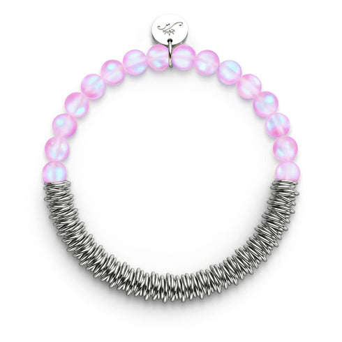 Lavande | Argent | Bracelet Mermaid Glass x Links of Love